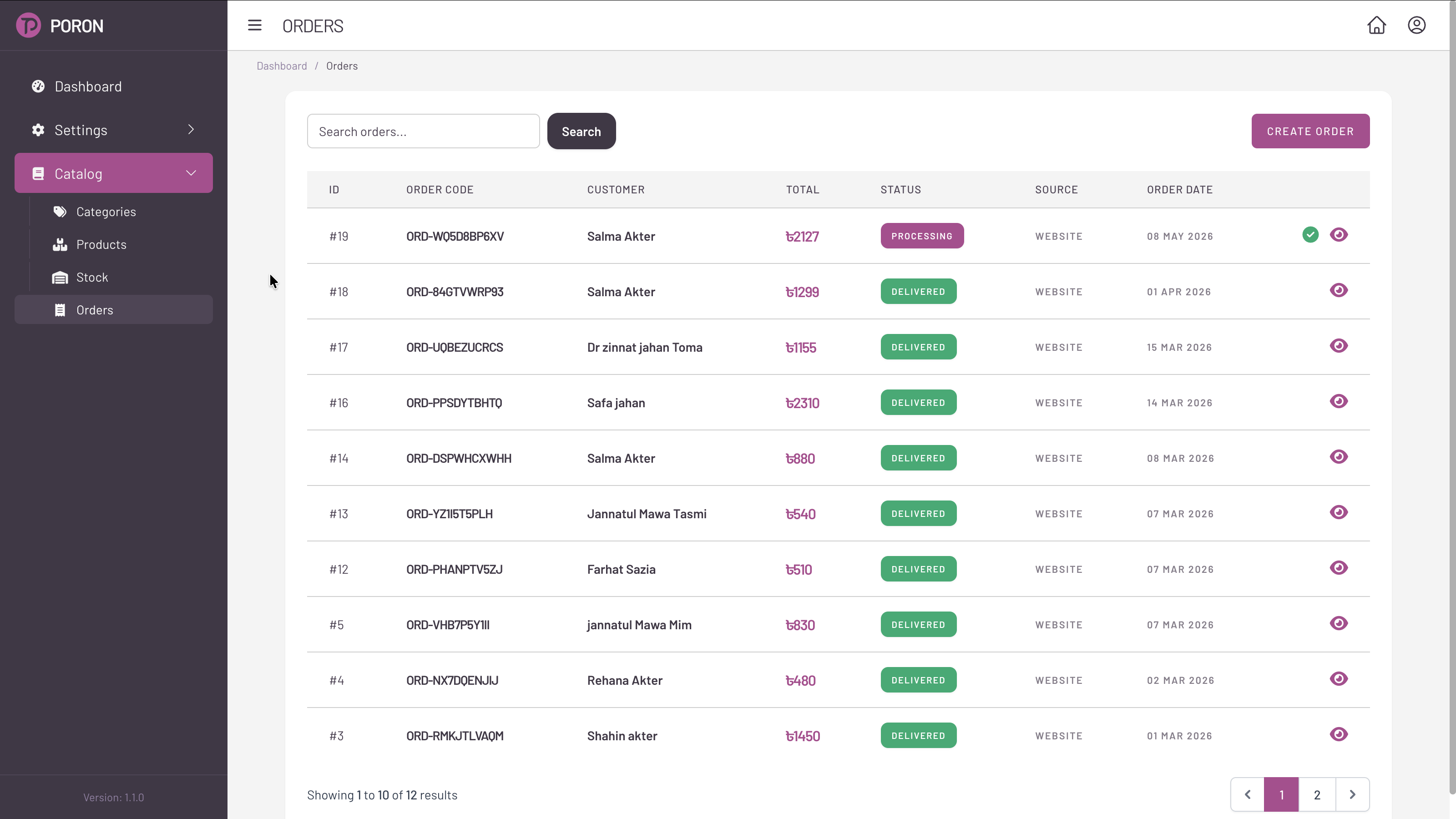 E-Commerce System for an Online Retailer